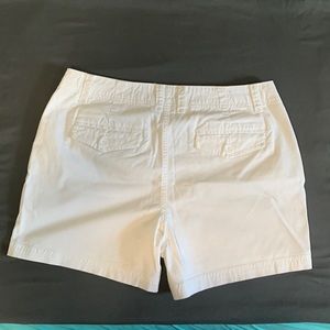 White shorts